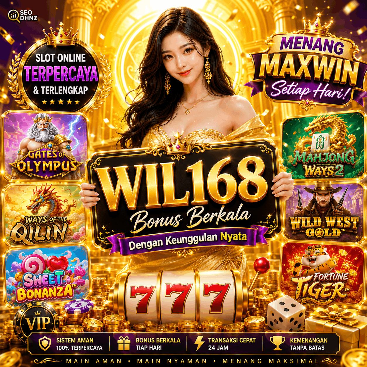 WIL168 ★ Tempat Terpercaya Meraih Hoki Besar Menuju Kemenangan Maksimal Hari Ini
